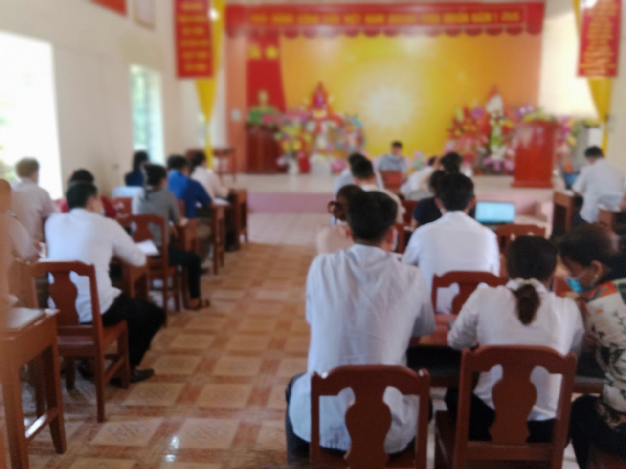Phó chủ tịch UBND huyện Bắc Quang kiểm tra kết quả phát triển kinh tế xã hội 6 tháng đầu năm tại xã Vĩnh Hảo