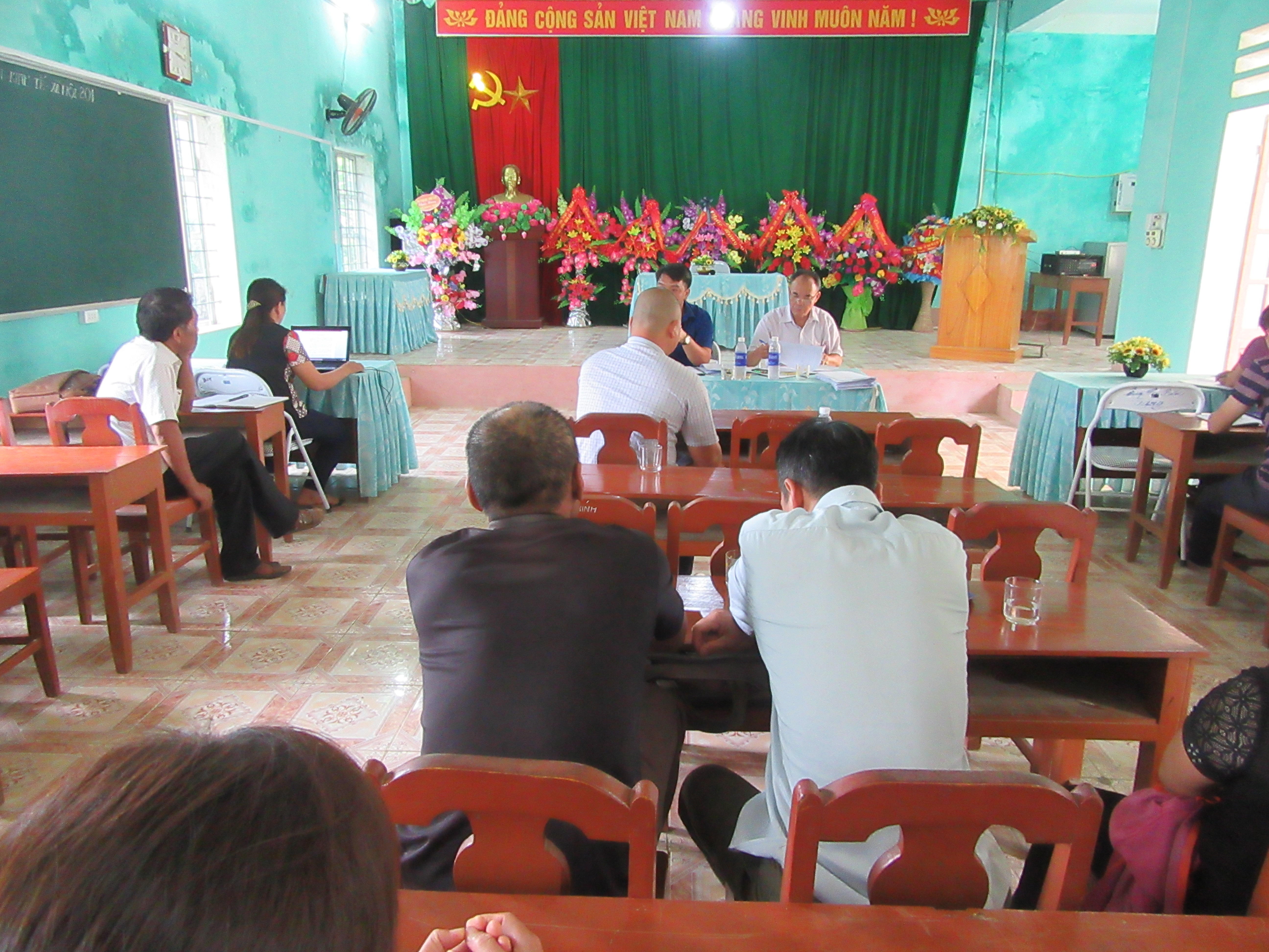 UBND xã Vĩnh Hảo tổ chức hội nghị  triển khai củng cố  nâng cao chất lượng trang trại, gia trại
