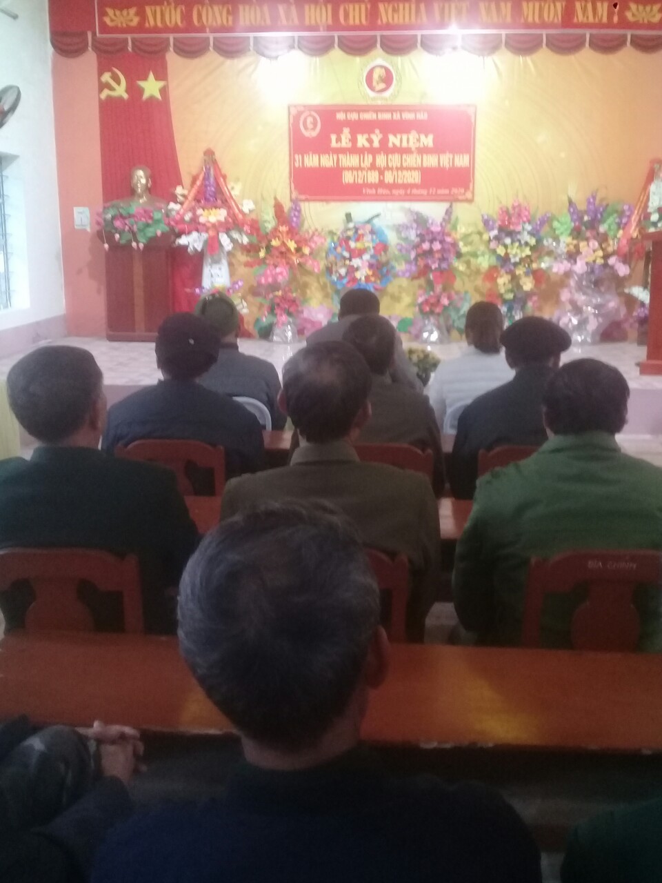 Lễ kỷ niệm 31 năm Ngày thành lập Hội Cựu chiến binh Việt Nam